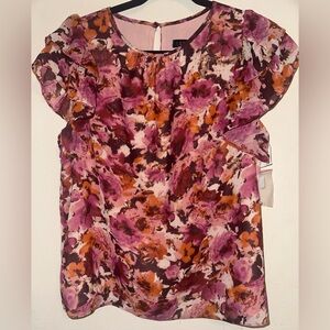 New - 1.State - Women’s Flutter Sleeve Top